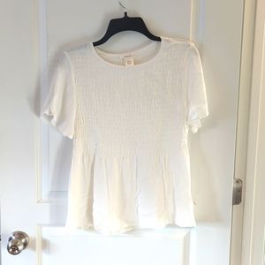 Urban Romantics blouse, white